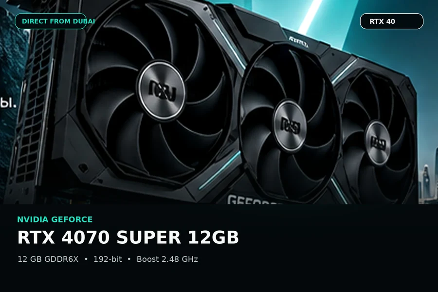 NVIDIA GeForce RTX 4070 SUPER 12GB — изображение видеокарты