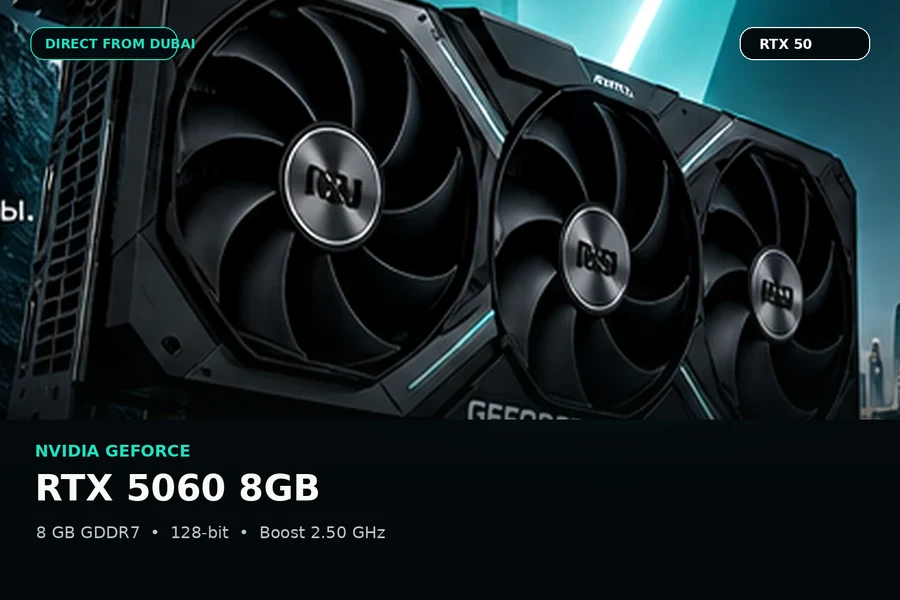NVIDIA GeForce RTX 5060 8GB — изображение видеокарты